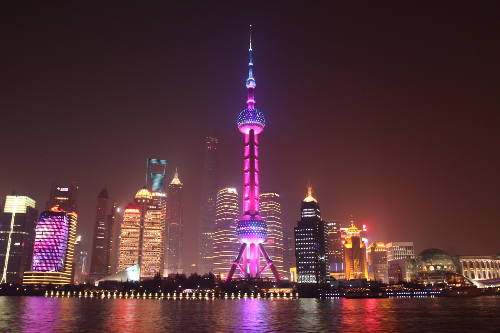 Pudong à noite, Xangai